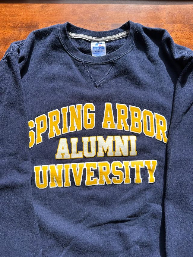 Felpa Russell Athletic vintage vintage college