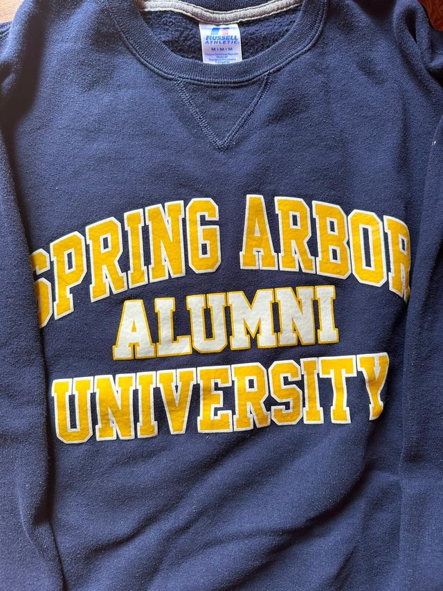 Felpa Russell Athletic vintage vintage college