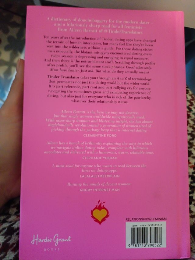 Libro Tinder translater