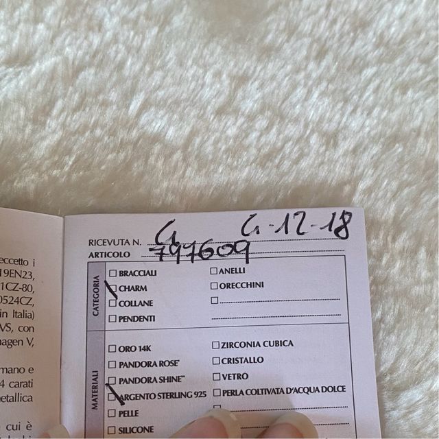 Charm Bruno Unicorno Pandora