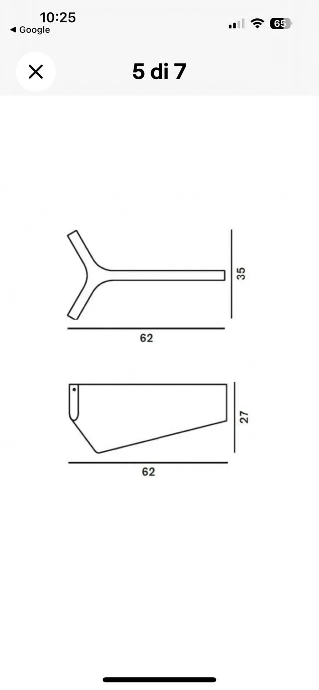 FOSCARINI lampada da parete YET mensola