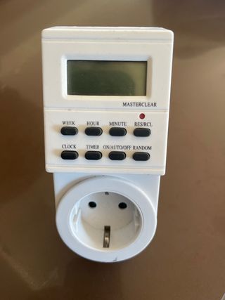 Enchufe temporizador