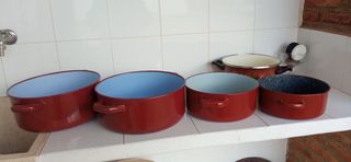 Cacerolas de porcelana