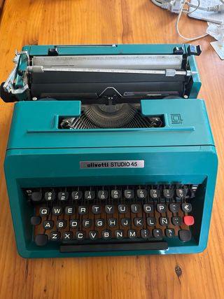 Maquina escribir olivetti