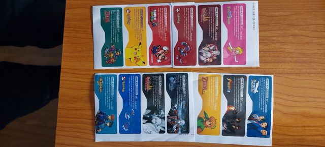 Pegatinas Game Boy Advance SP