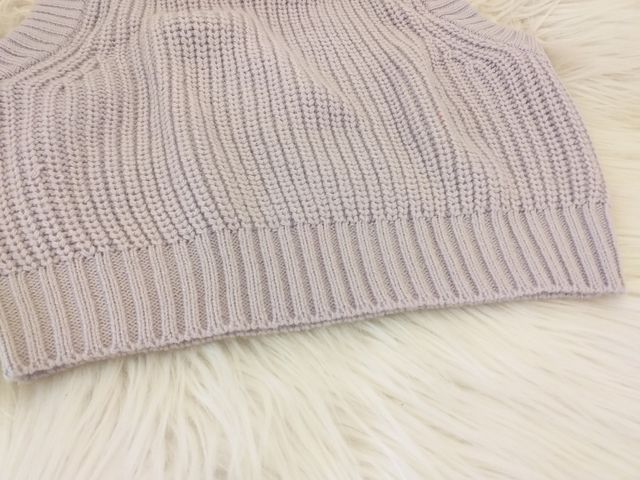 Gilet Maglione crop donna   Maglione smanicato