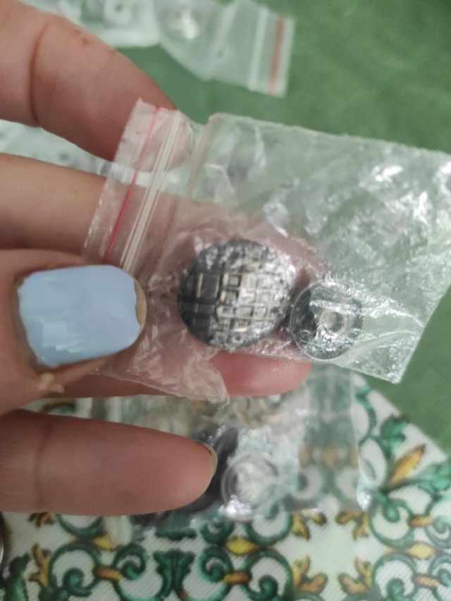 lotto di Bottoni a pressione