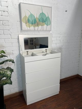SINFONIER 4 CAJONES CON TOCADOR Y ESPEJO ¡NUEVOS!