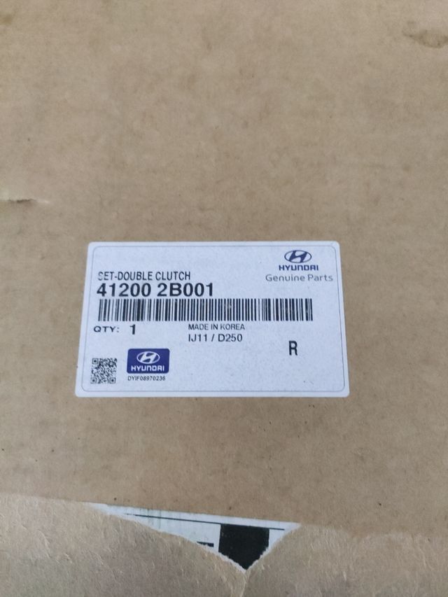 Doble embrague Hyundai ionic kona