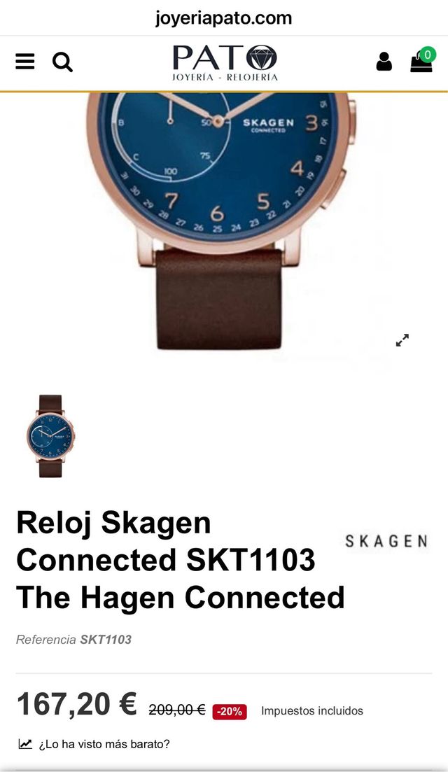 Reloj skagen SKT1103