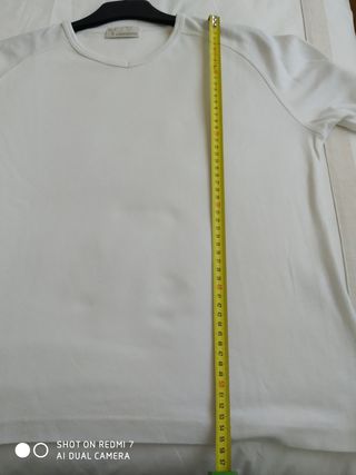 Camiseta manga larga blanca L Athletic 