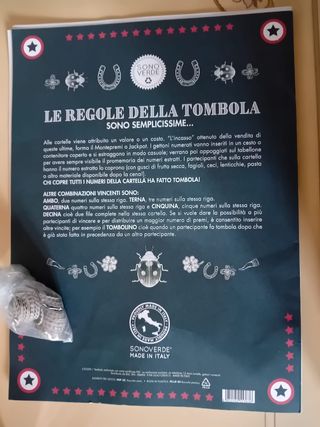 Tombola 100% carta