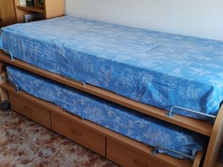 Camas compacta más colchónes