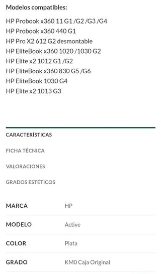 HP LAPIZ PEN STYLUS 