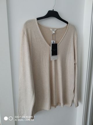Jersey mujer fino talla XL Cortefiel 