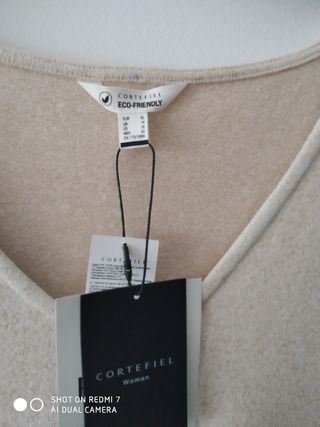 Jersey mujer fino talla XL Cortefiel 