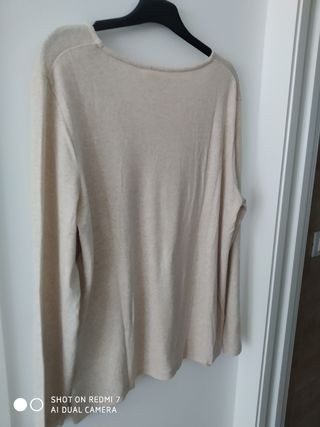 Jersey mujer fino talla XL Cortefiel 