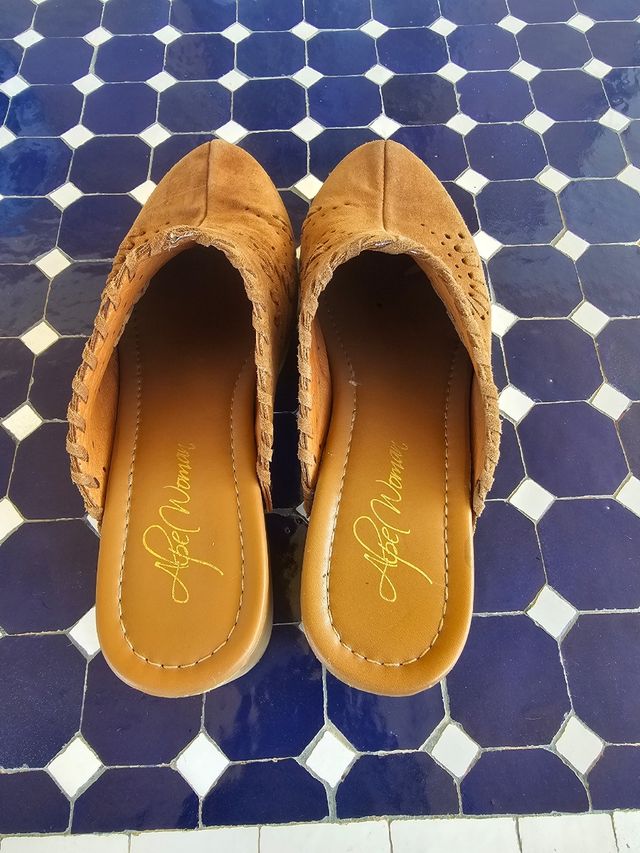 Zuecos madera verano