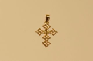CRUZ DE ORO 18KL/1.9Gr
