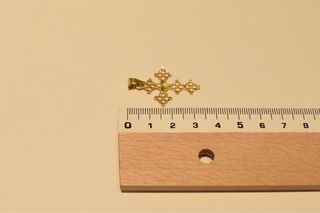 CRUZ DE ORO 18KL/1.9Gr