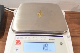CRUZ DE ORO 18KL/1.9Gr