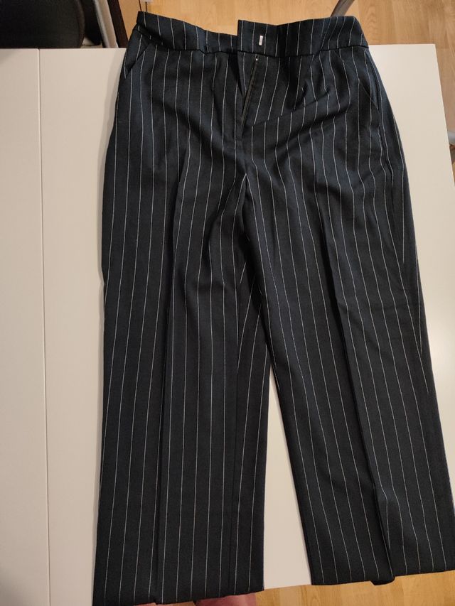 Pantalón Culotte Mujer Raya Diplomática