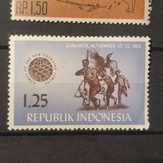 Lote 15 Sellos Indonesia