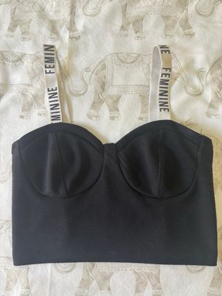 Crop top bershka