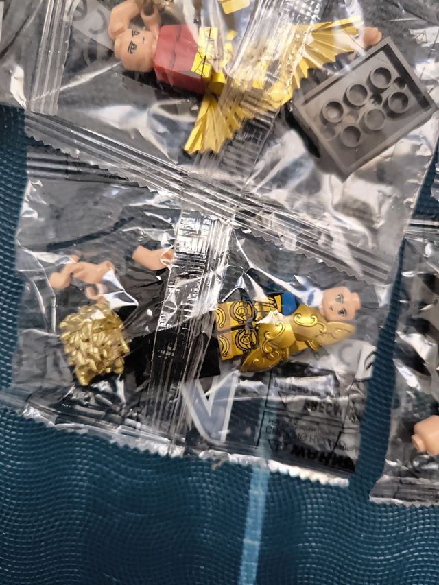 Pack Lego compatible Caballeros del Zodiaco