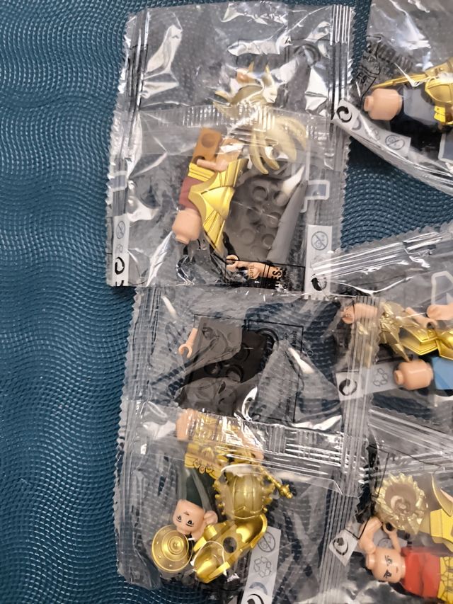 Pack Lego compatible Caballeros del Zodiaco