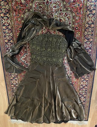 Vestido de tres-pieces
