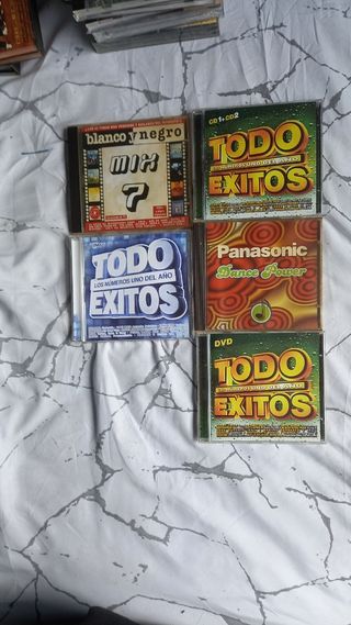 CD'S RECOPILATORIOS EXITOS