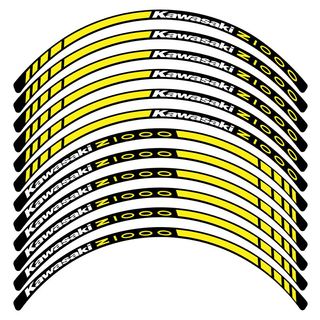 Kit Pegatinas llantas moto Kawasaki Z1000