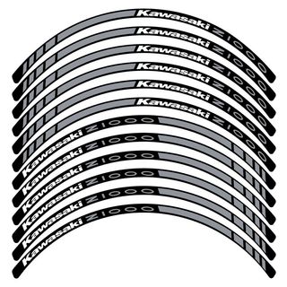 Kit Pegatinas llantas moto Kawasaki Z1000