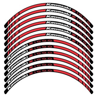 Kit Pegatinas llantas moto Kawasaki Z1000
