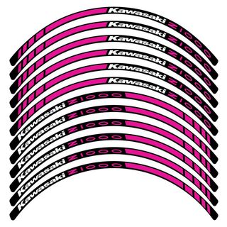 Kit Pegatinas llantas moto Kawasaki Z1000