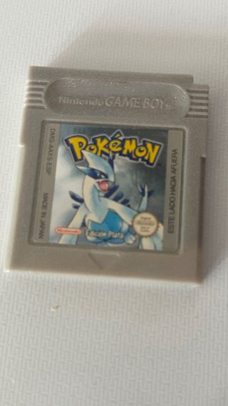 Pokemon Plata gameboy