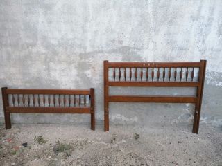 Mesilla, cajonera de madera y mármol