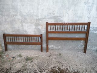 Mesilla, cajonera de madera y mármol