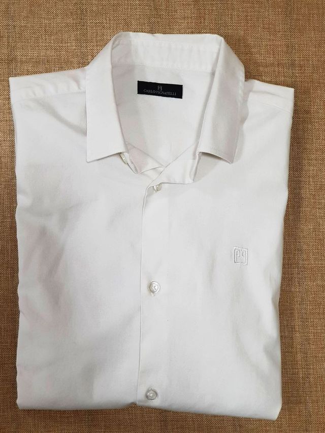 Camicia Carlo Pignatelli Ragazzo 13 anni Bianco