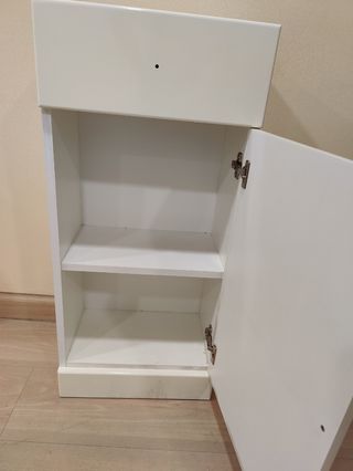 Mueble cuarto de baño blanco nuevo