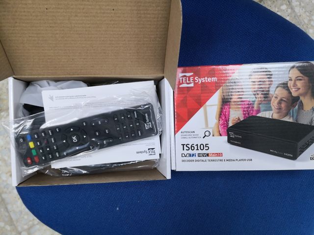 Nuovo TDT con telecomando