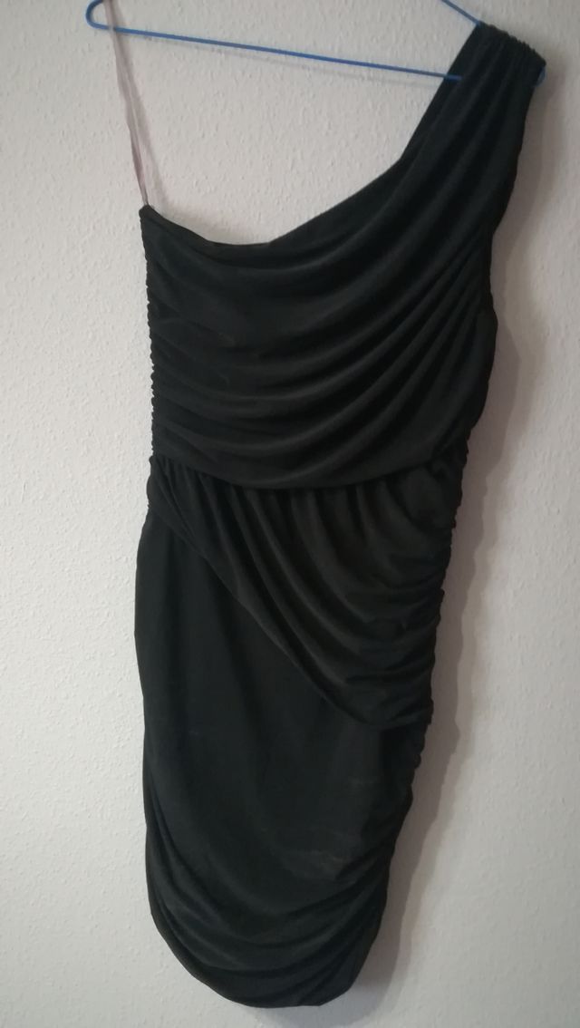 Vestido de fiesta drapeado