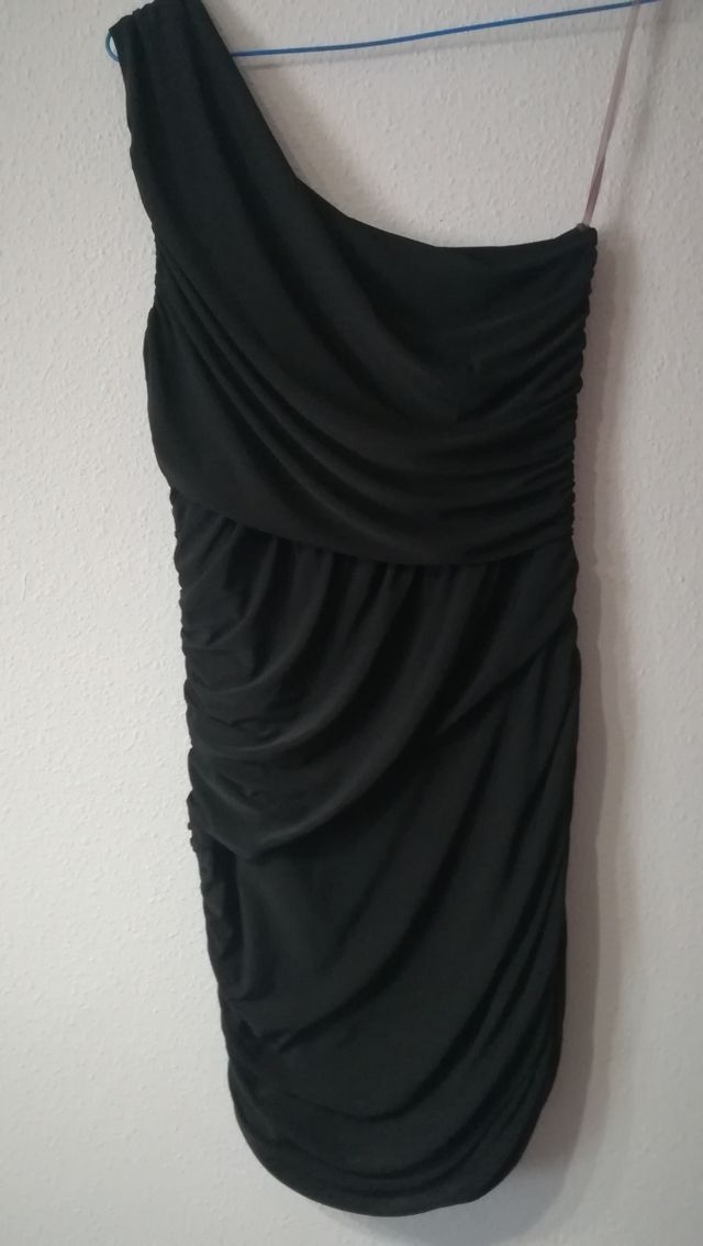 Vestido de fiesta drapeado