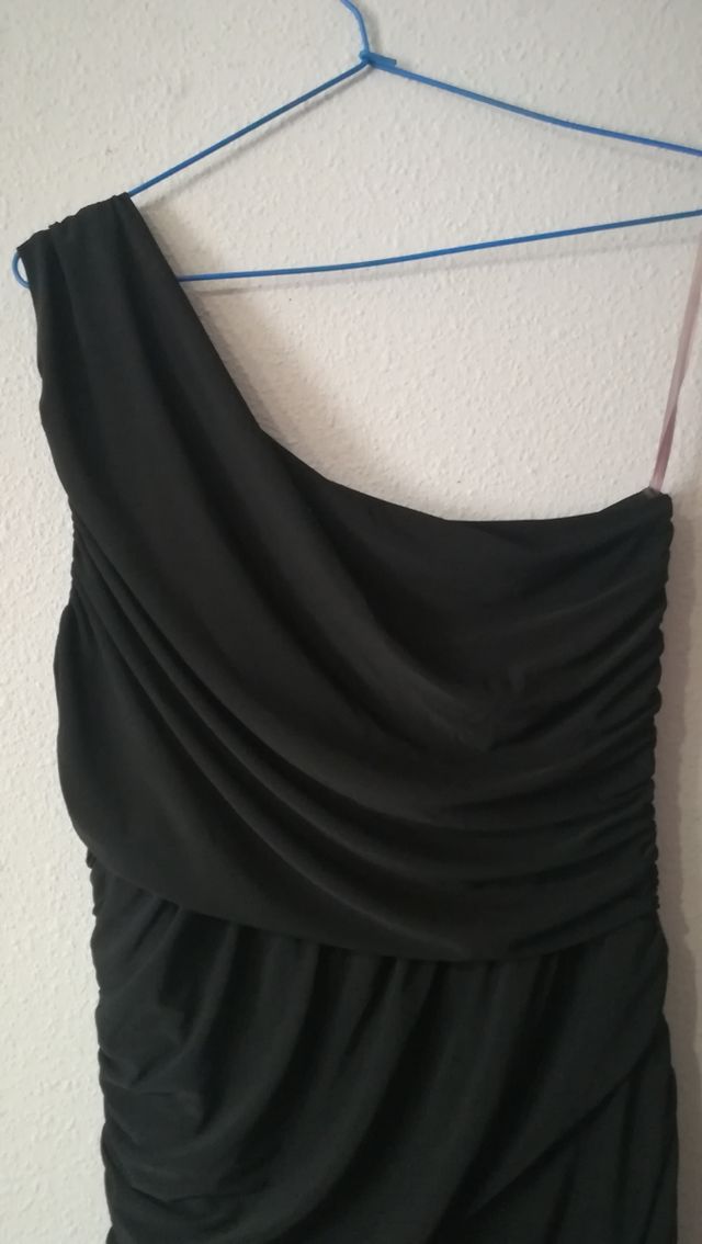 Vestido de fiesta drapeado