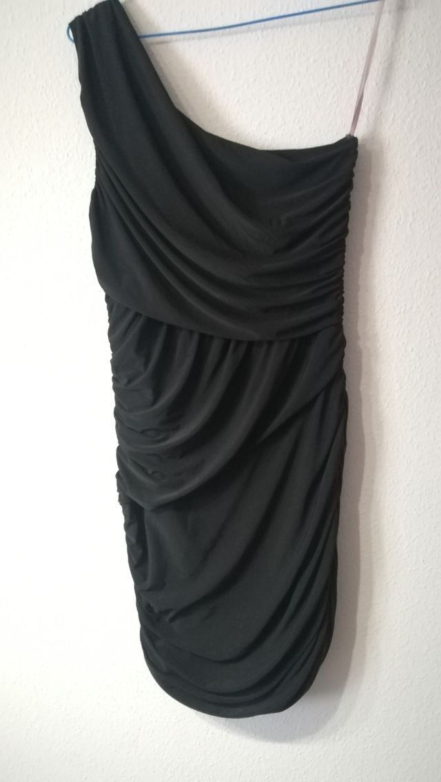 Vestido de fiesta drapeado