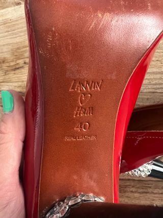 Zapatos Lavin x H&M . Número 40