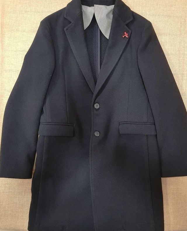 Cappotto SP1 Ragazzo 12 anni Blu e con 2 bottoni