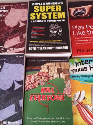 Libros póker Texas holdem en ingles