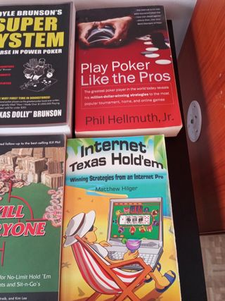 Libros póker Texas holdem en ingles